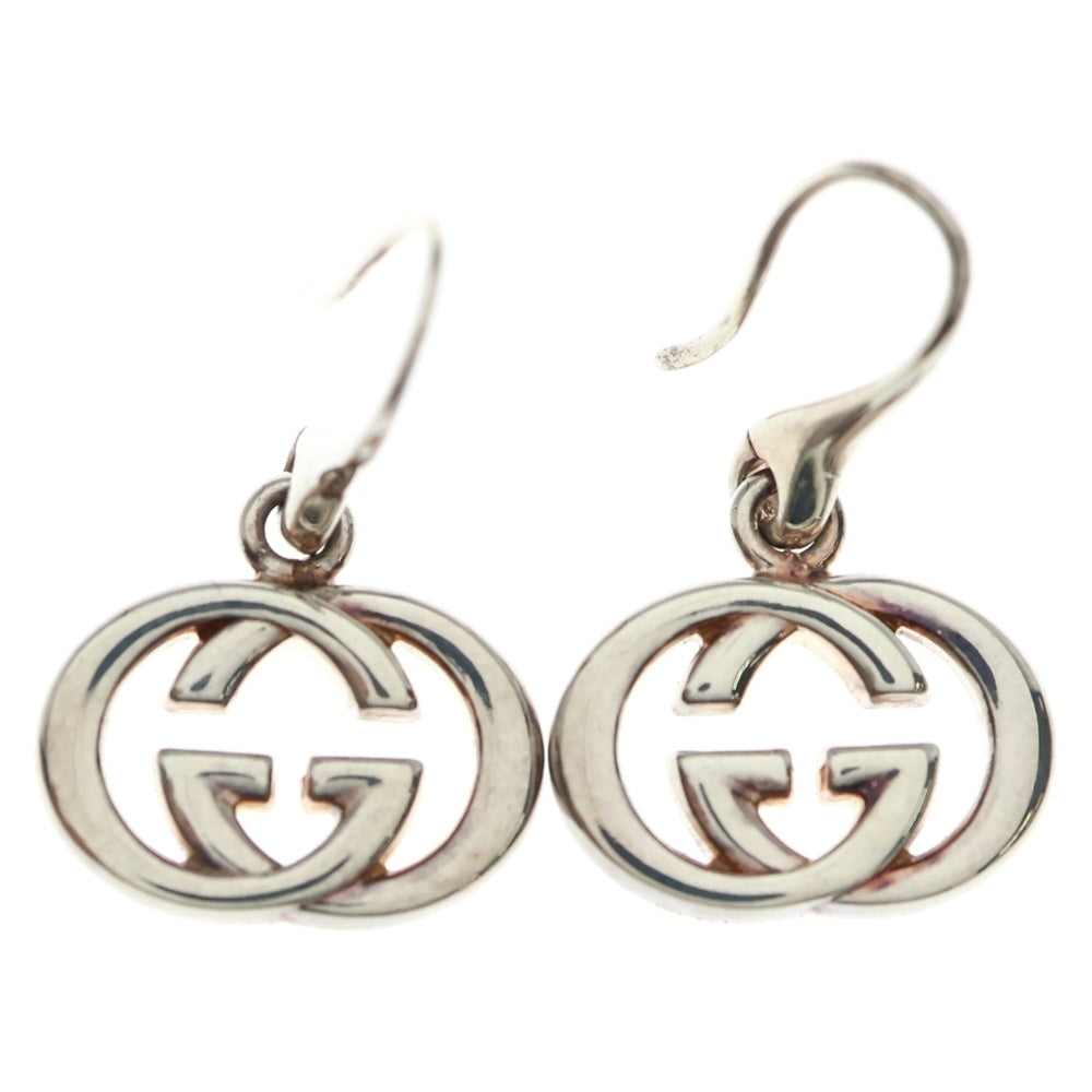 GUCCI(グッチ) インターロッキングG 両耳用ピアス シルバー レディース