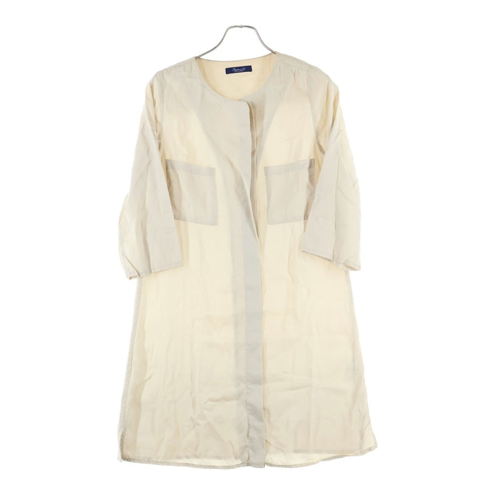 SONOTA(ソノタ) リズムオブライフ ユナイテッドアローズ 半袖シャツワンピース テンセル ベージュ