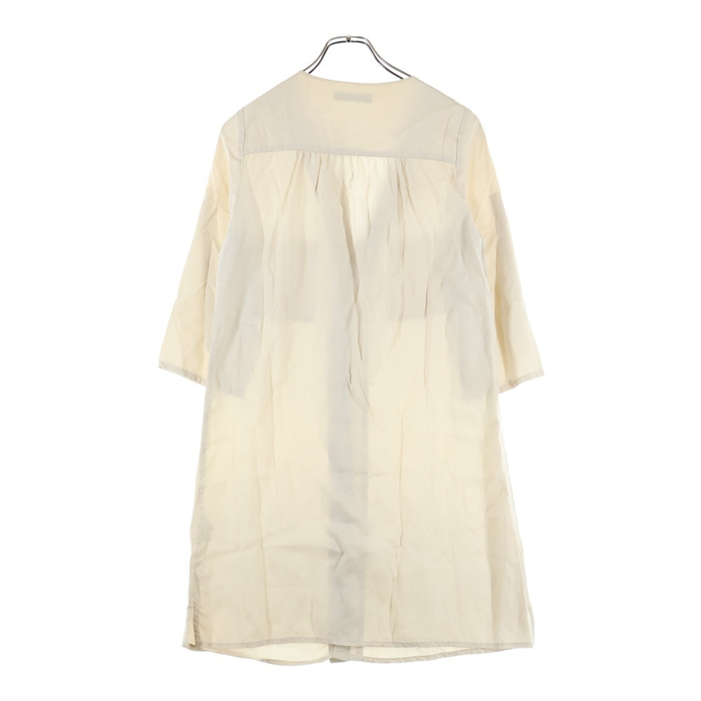 SONOTA(ソノタ) リズムオブライフ ユナイテッドアローズ 半袖シャツワンピース テンセル ベージュ