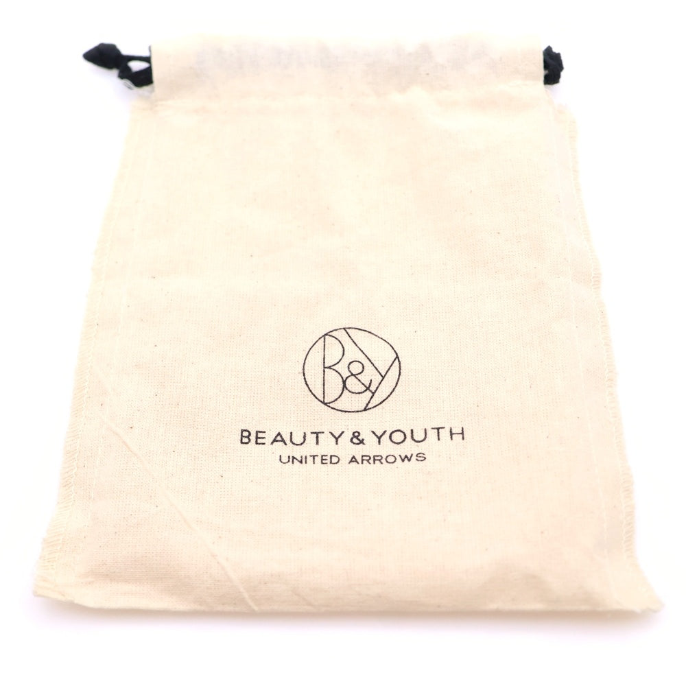 BEAUTY&YOUTH UNITED ARROWS(ビューティーアンドユースユナイテッドアローズ) フェイクパール ビーズ ビジュー装飾 チョーカー ネックレス ホワイト/ピンク レディース