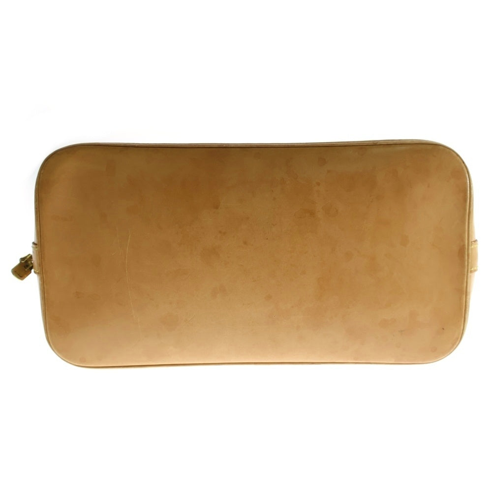 LOUIS VUITTON(ルイヴィトン) モノグラム アルマ ハンドバッグ ブラウン レザー×PVC ゴールド金具 M51130