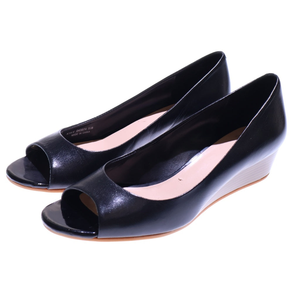 COLE HAAN(コール ハーン) パンプス シューズ ブラック×ブラウン レザー レディース