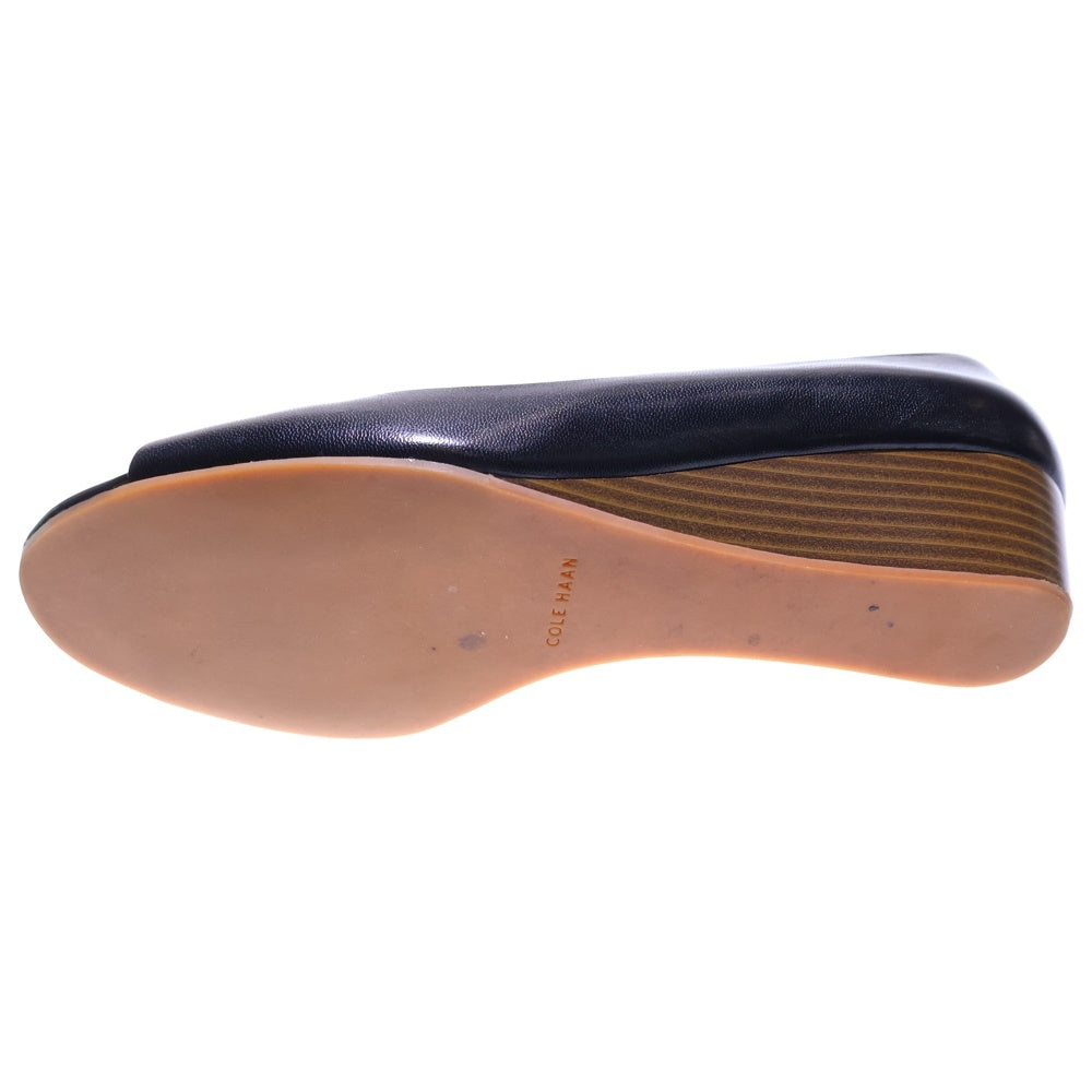 COLE HAAN(コール ハーン) パンプス シューズ ブラック×ブラウン レザー レディース