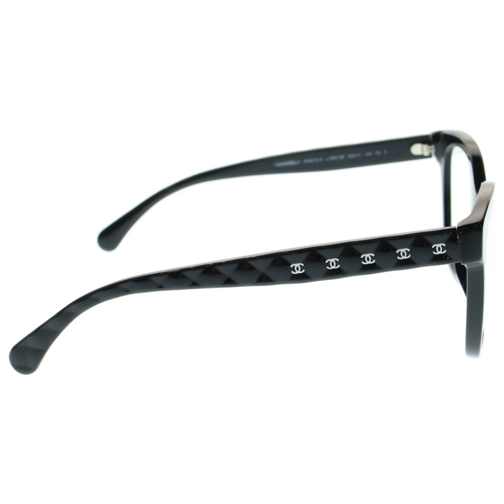 CHANEL(シャネル) マトラッセ クリアレンズサングラス ブラックフレーム クリアレンズ 53□17 3442-S-A