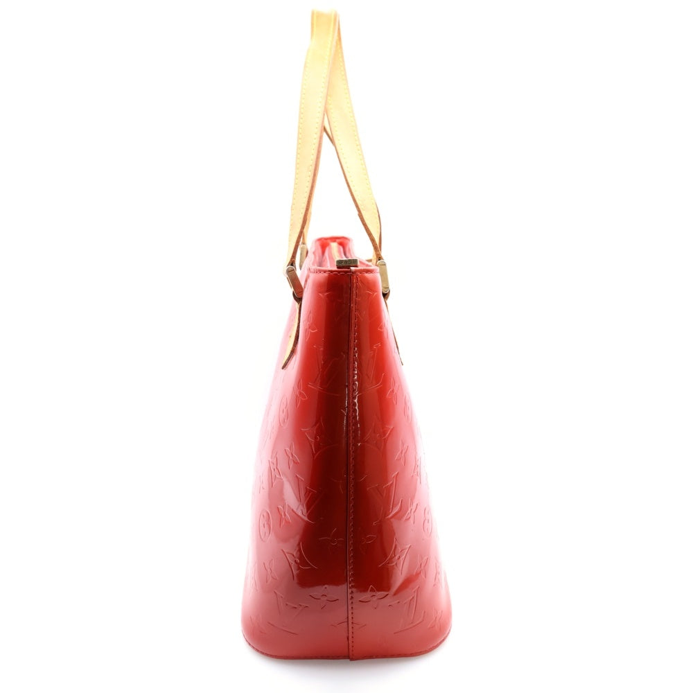 LOUIS VUITTON(ルイヴィトン) ヴェルニ ヒューストン エナメル モノグラム トートバッグ レッド M91092