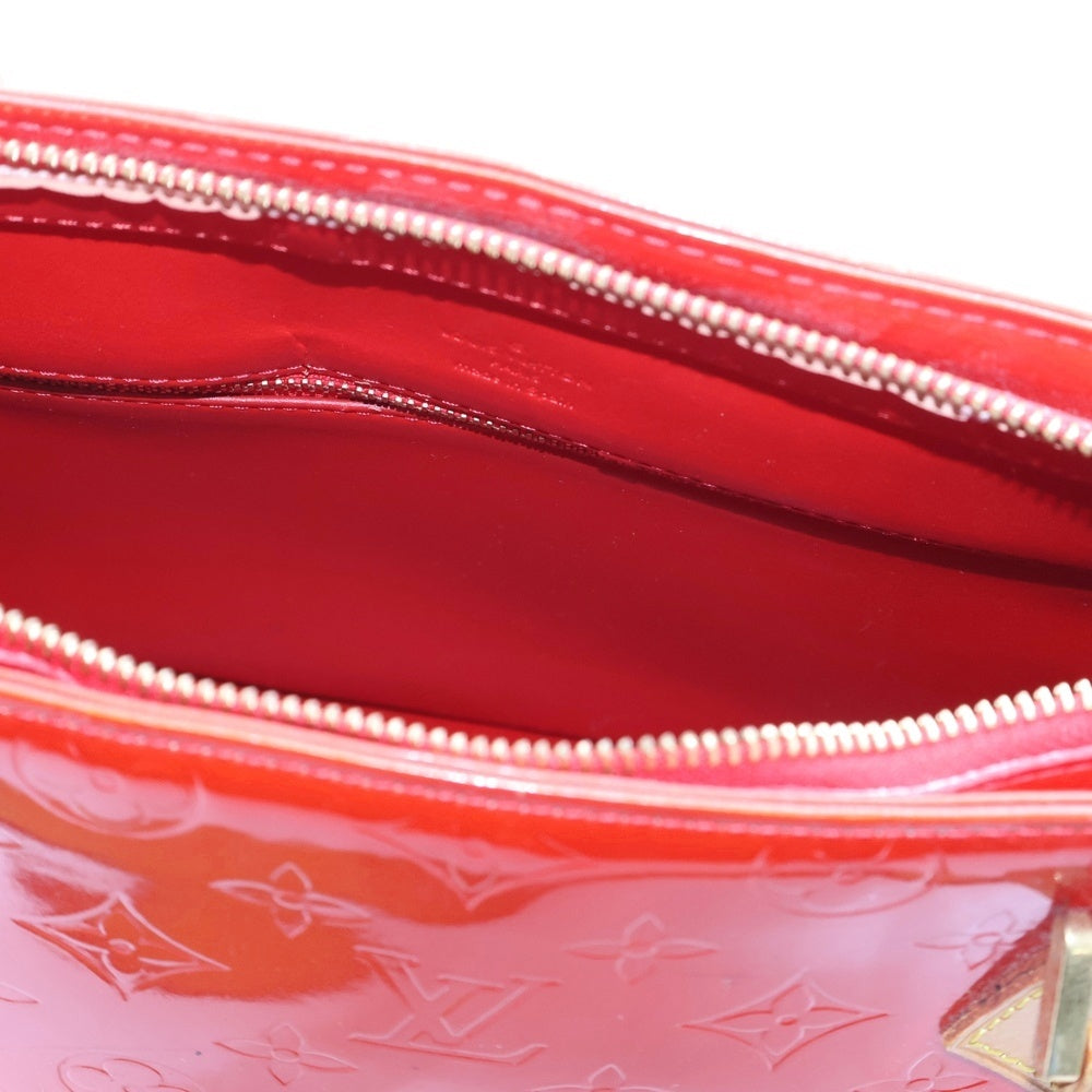 LOUIS VUITTON(ルイヴィトン) ヴェルニ ヒューストン エナメル モノグラム トートバッグ レッド M91092