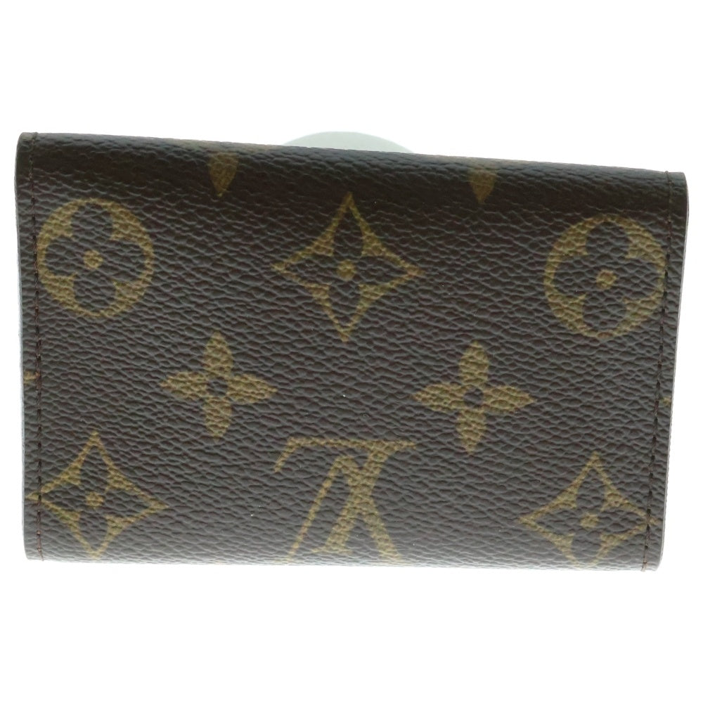 LOUIS VUITTON(ルイヴィトン) モノグラム ミュルティクレ6 キーリング キーホルダー バッグチャーム ブラウン ゴールド金具 PVC M62630