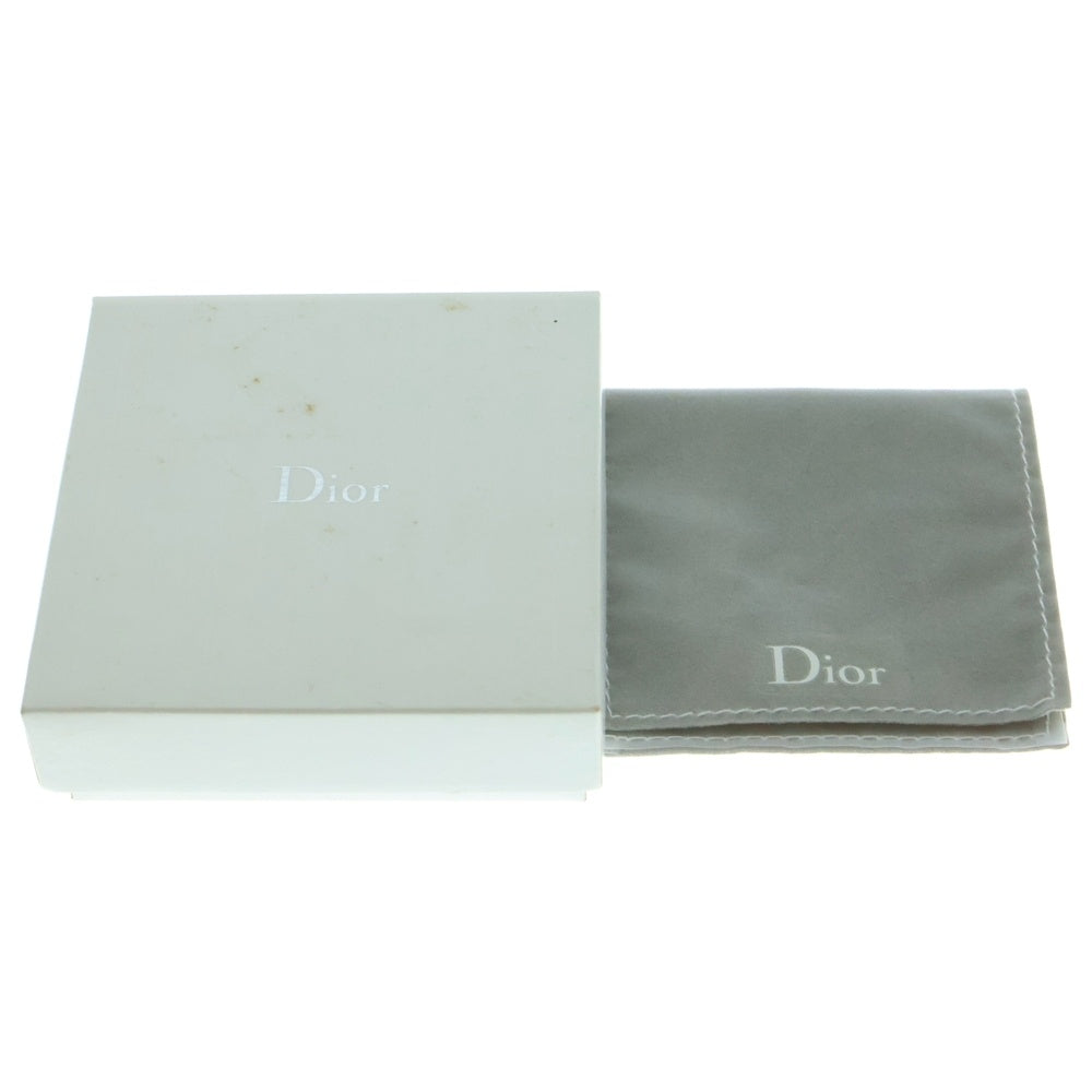 DIOR(ディオール) ピアス イヤーアクセサリー ハート ロゴ シルバー