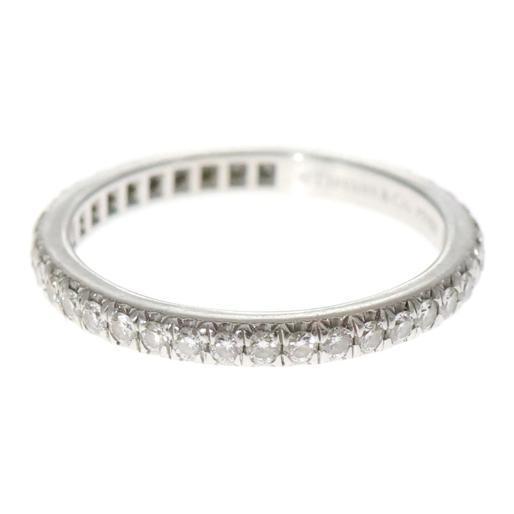 TIFFANY&Co(ティファニー) フルエタニティ ソレスト リング ダイヤモンド Pt950 プラチナ 指輪