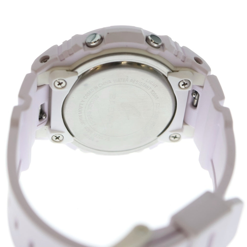 CASIO G-SHOCK(カシオ ジーショック) BABY-G ライトブルー文字盤 ラバー クォーツウォッチ 腕時計 ピンク レディース BGA-320FH