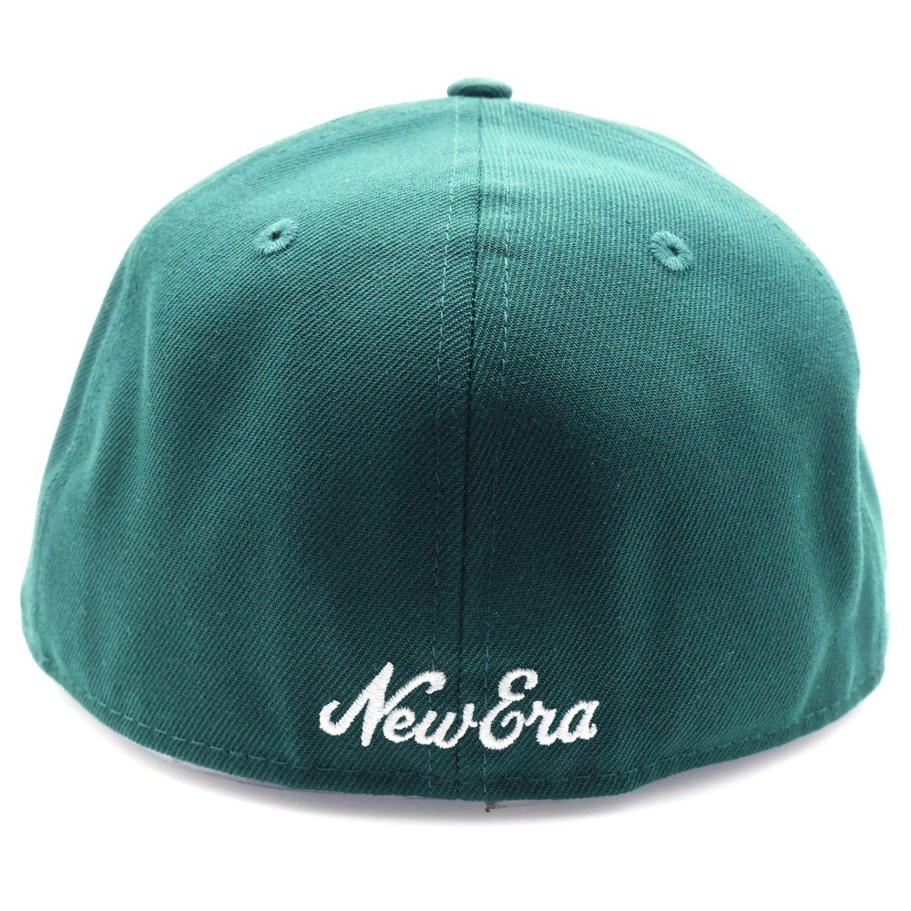 NEW ERA(ニューエラ) 59FIFTY Classic Logo クラシックロゴ 刺?ベースボールキャップ グリーン