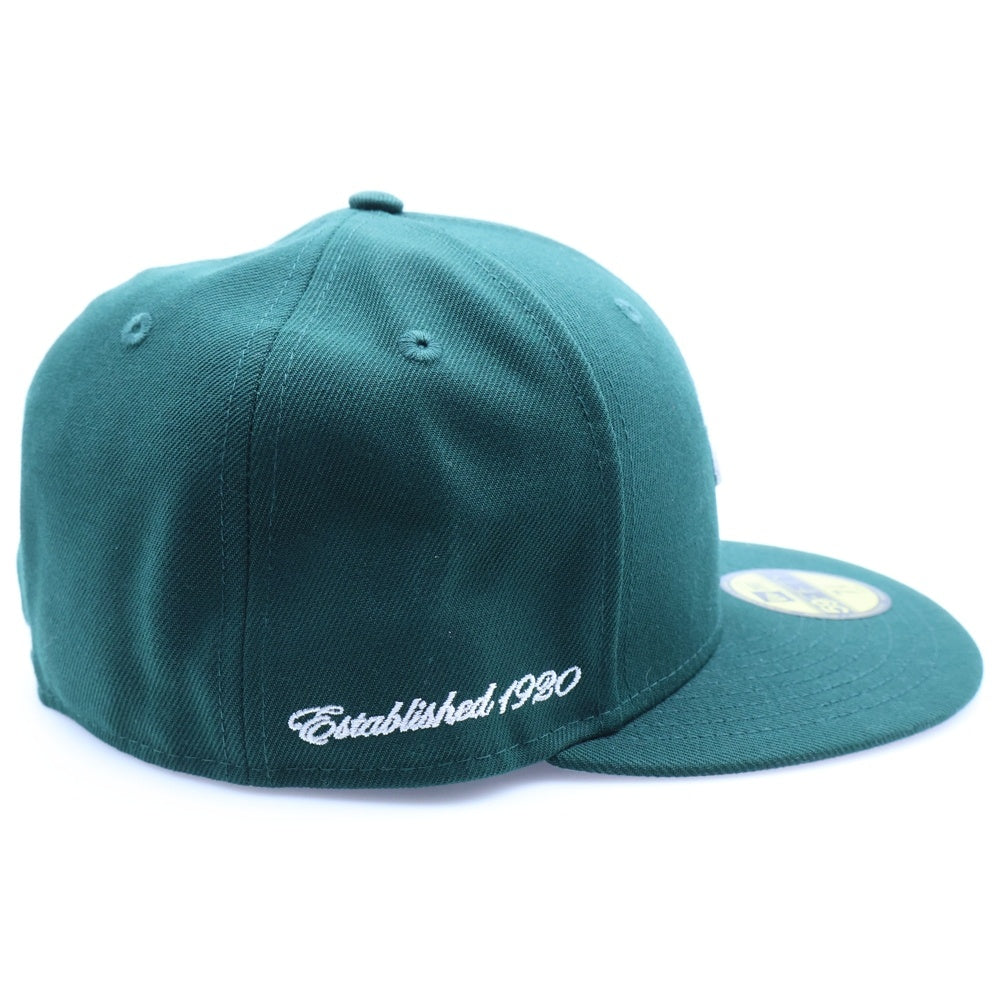 NEW ERA(ニューエラ) 59FIFTY Classic Logo クラシックロゴ 刺?ベースボールキャップ グリーン