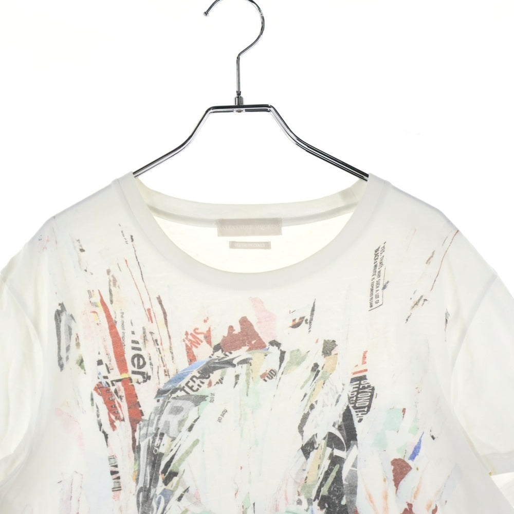 Alexander McQueen(アレキサンダーマックイーン) スカル柄プリント半袖Tシャツ カットソー マルチカラー レディース