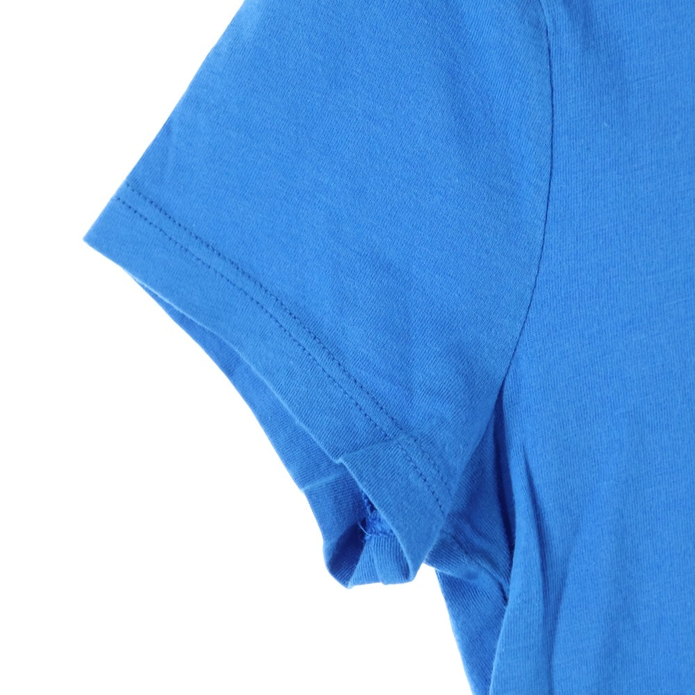 Armani Exchange(アルマーニ エクスチェンジ) ロゴプリントクルーネック半袖Tシャツ カットソー ブルー