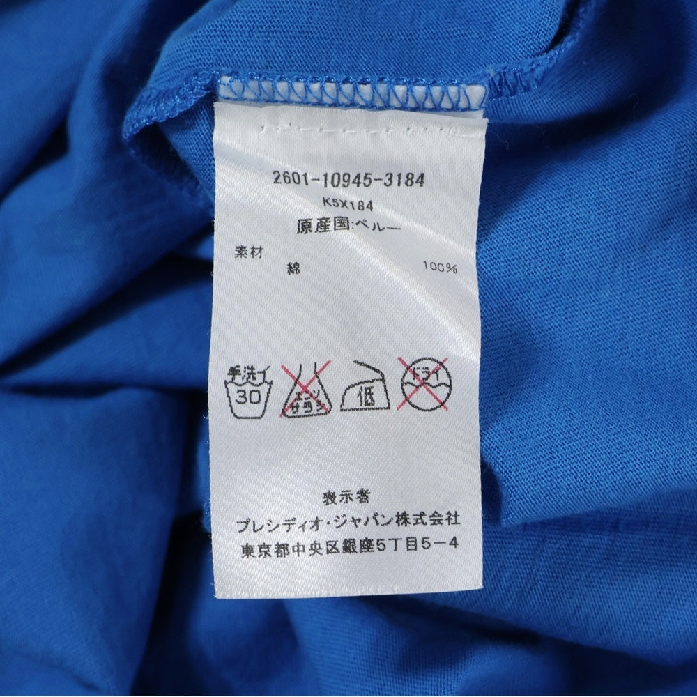 Armani Exchange(アルマーニ エクスチェンジ) ロゴプリントクルーネック半袖Tシャツ カットソー ブルー