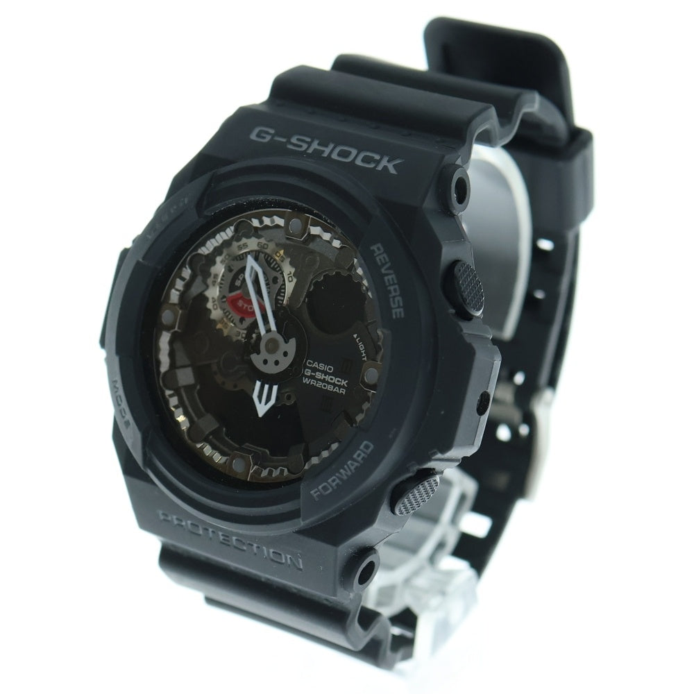 CASIO G-SHOCK(カシオ ジーショック) G-SHOCK デジタル文字盤 SS×ラバー/QZ 腕時計 ウォッチ ブラック GA-300
