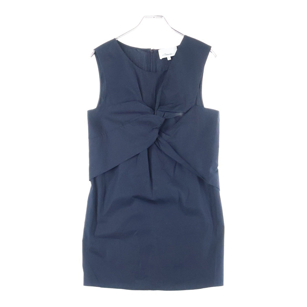 3.1 Phillip Lim(スリーワンフィリップリム) ノースリーブトップス ネイビー レディース