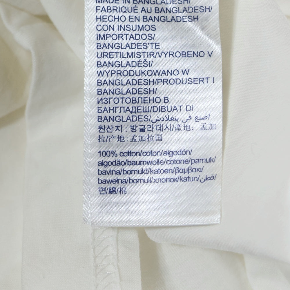 TOMMY HILFIGER(トミーヒルフィガー) トリコロールロゴプリント半袖Tシャツ カットソー ホワイト