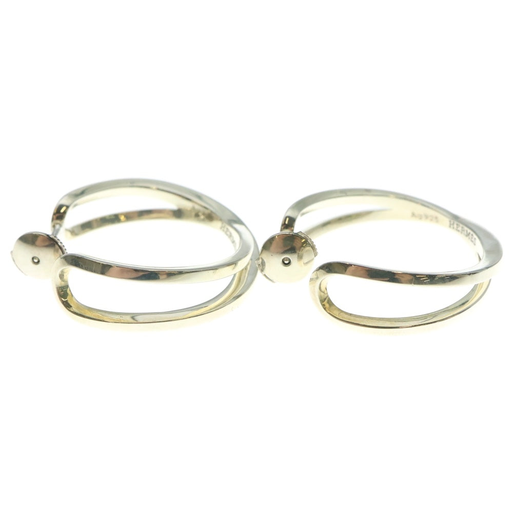 HERMES(エルメス) フープピアス SV925 シルバー