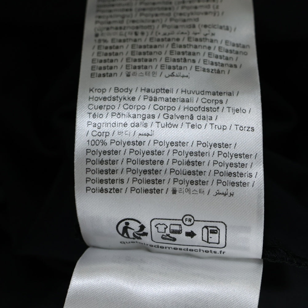 ROTATE(ロテート) シアースリーブ バックジップロングワンピース ブラック