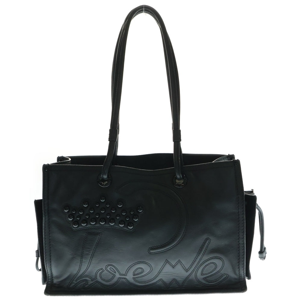 LOEWE(ロエベ) ロゴ ショッパー クラウン トートバッグ ハンドバッグ