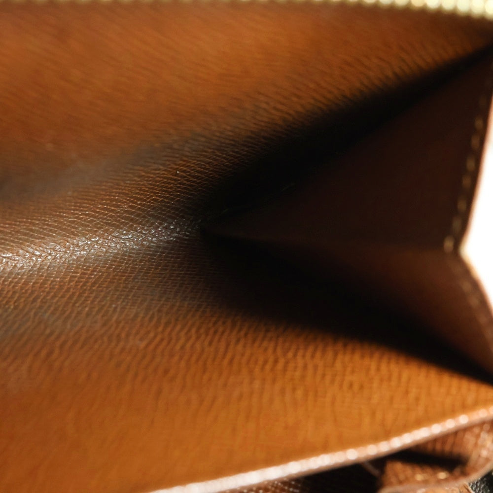 LOUIS VUITTON(ルイヴィトン) コンパクトジップ モノグラム PVC コンパクトウォレット 二つ折り財布 ゴールド金具 ブラウン M61667