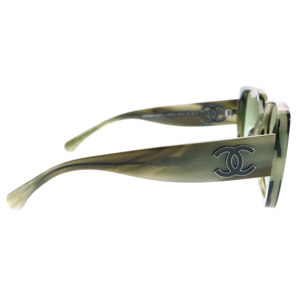 CHANEL(シャネル) アイウェア スクエアシェイプ グリーン #54□18