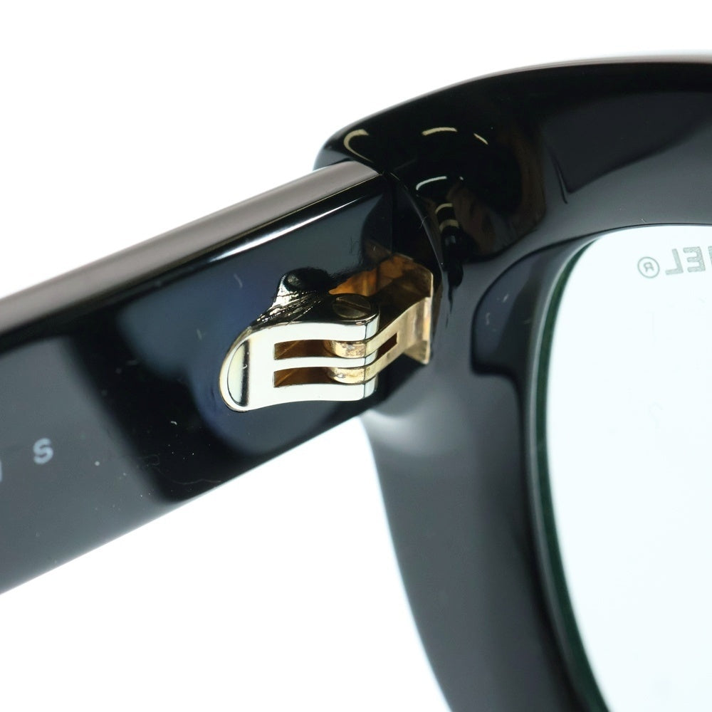 CHANEL(シャネル) キャッツアイシェイプ ロゴ サングラス ブラック