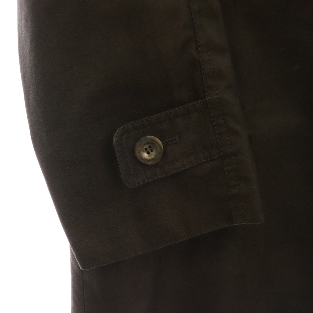 Aquascutum(アクアスキュータム) ライナー付ボタン刻印ショート丈コート ブラウン