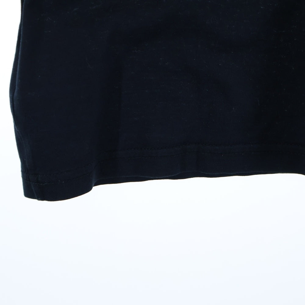 Dior HOMME(ディオールオム) BEE ワンポイント刺繍 Vネック 半袖Tシャツ カットソー ネイビー