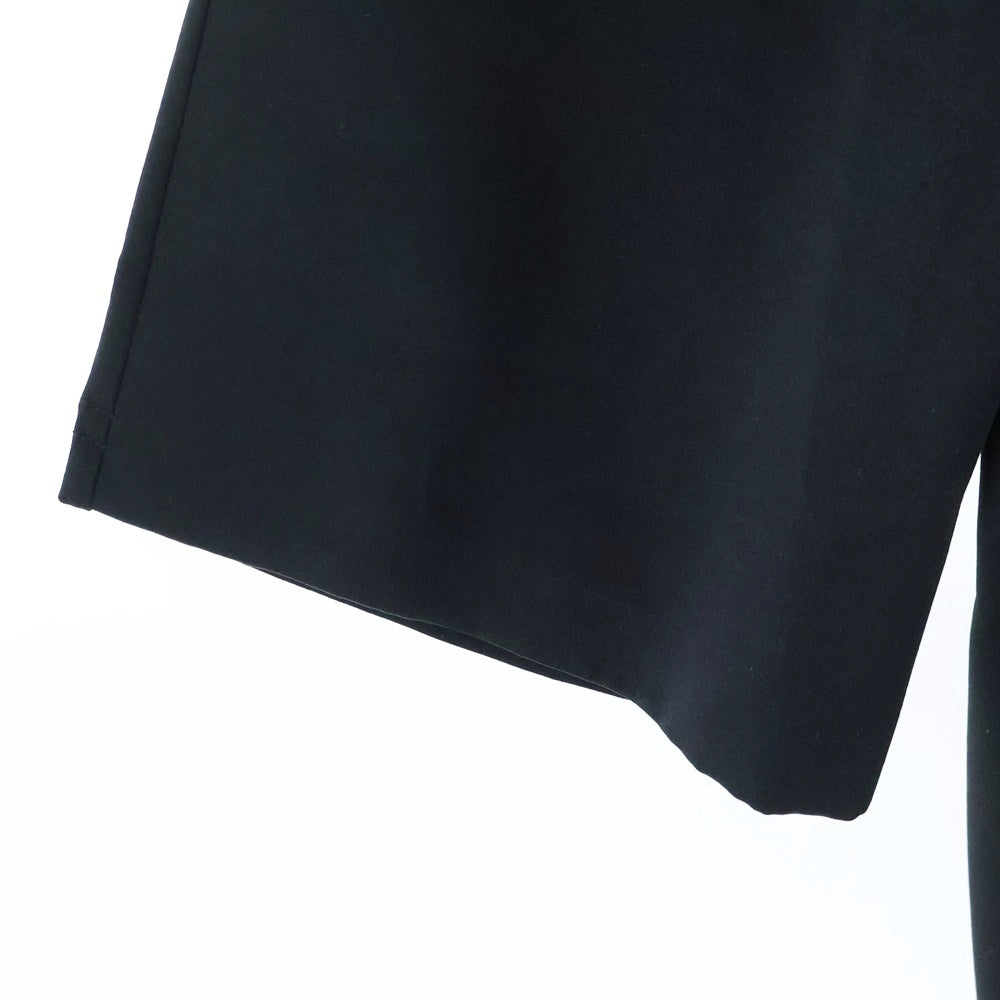Dior HOMME(ディオールオム) 14AW ポリエステル コットン 切り替え クルーネック 半袖Tシャツ カットソー ブラック 463J607Z0193