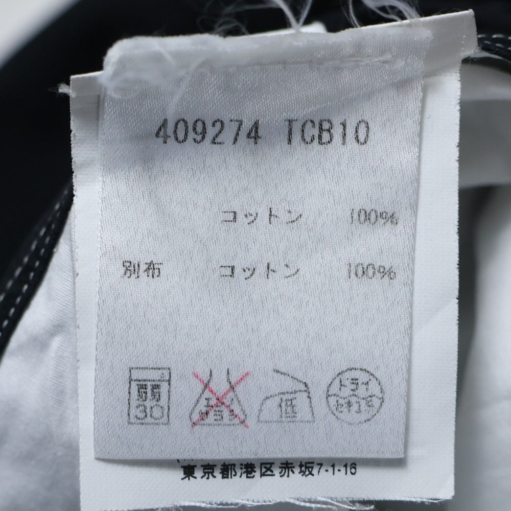 BALENCIAGA(バレンシアガ) バイカラー 切り替え レギュラーカラー ロングスリーブ 長袖シャツ ホワイト/ブラック 409274