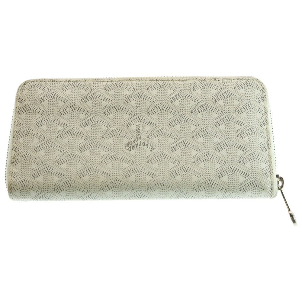 GOYARD(ゴヤール) マティニョンGM ラウンドファスナーPVCロングウォレット 長財布 ホワイト