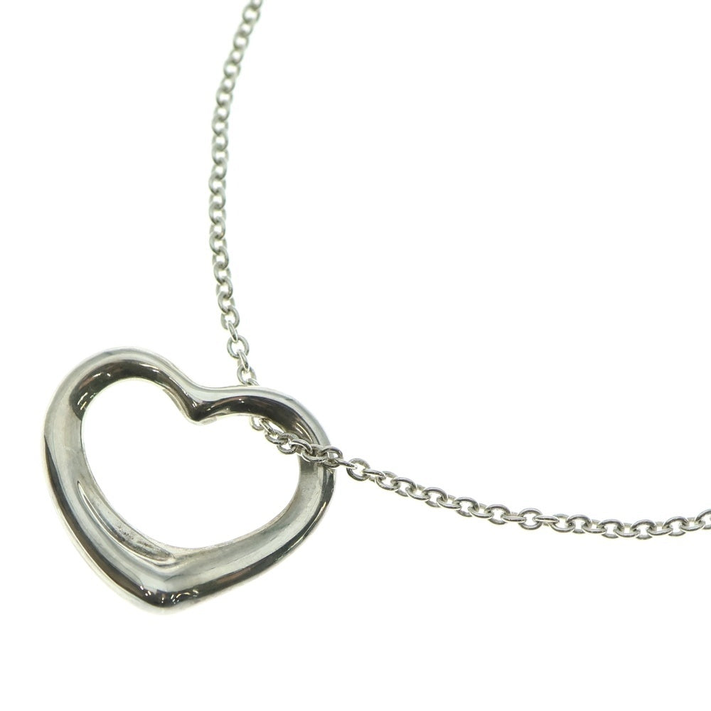 TIFFANY&Co(ティファニー) オープンハート ネックレス シルバー Ag925 SV ペンダント アクセサリー