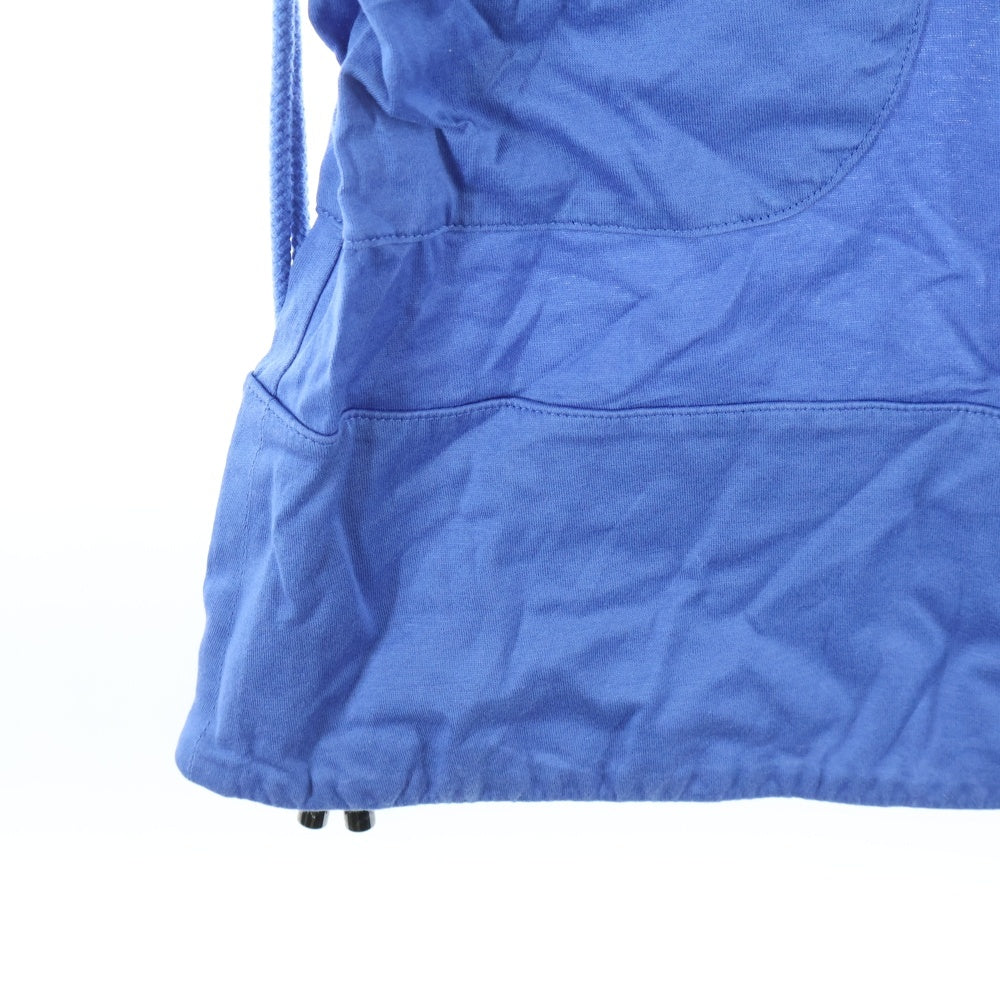 BURBERRY BLUE LABEL(バーバリーブルーレーベル) ハトメデザイン ポケット付半袖ワンピース ブルー レディース