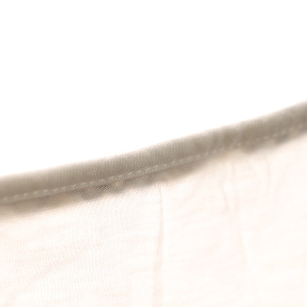 BURBERRY BLUE LABEL(バーバリーブルーレーベル) ロゴ刺繍 バーバリーチェック フリンジ付ノースリーブワンピース ホワイト レディース