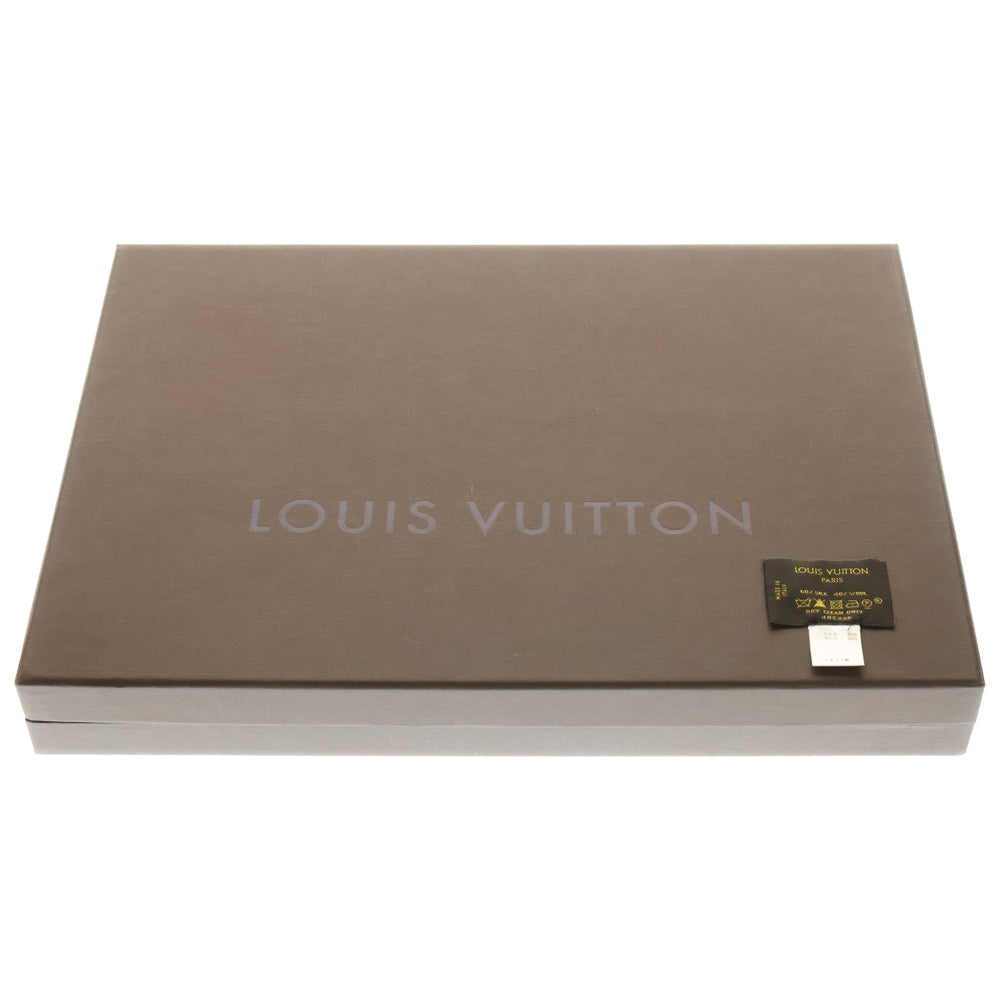 LOUIS VUITTON(ルイヴィトン) モノグラム ストール ダークグレー シルク×ウール 402336