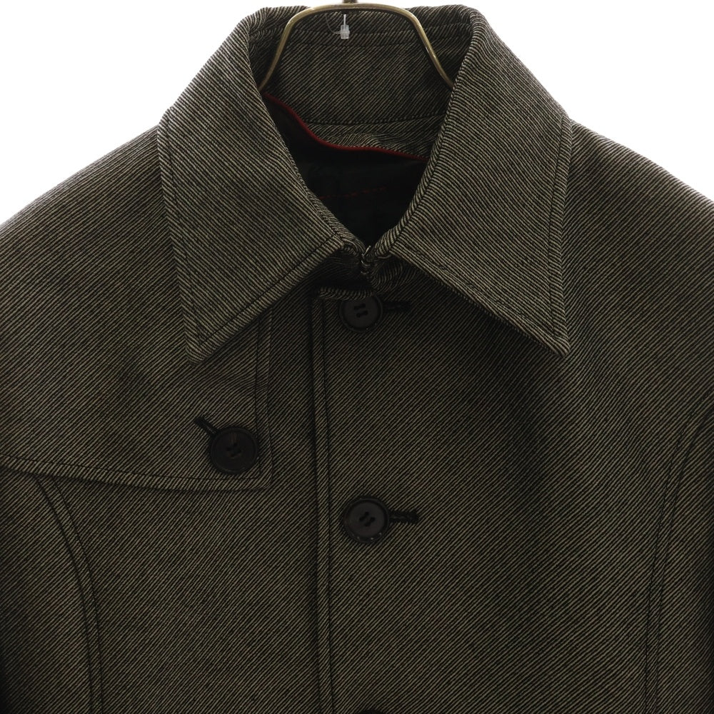 MORGAN HOMME(モルガンオム) ステンカラーコート グレー