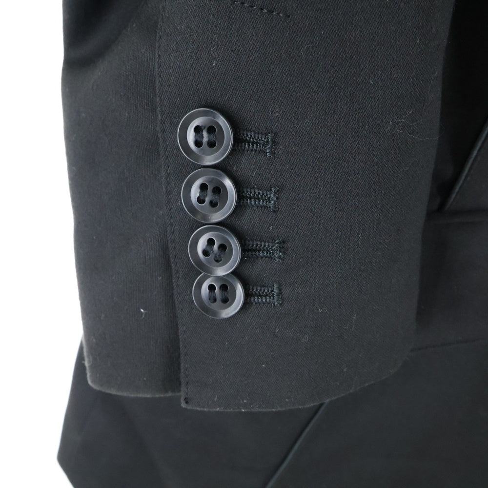 MORGAN HOMME(モルガンオム) 2Bテーラードジャケット ブラック