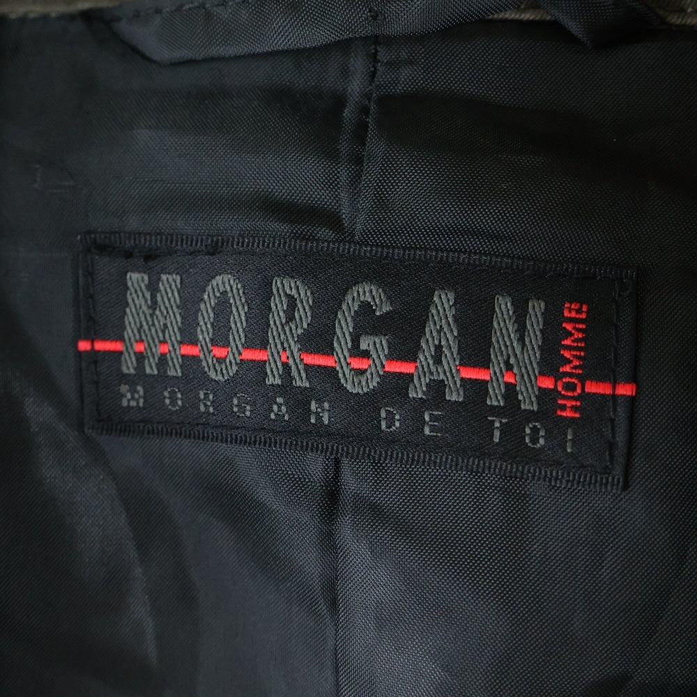 MORGAN HOMME(モルガンオム) 3B ジャケット カーキ