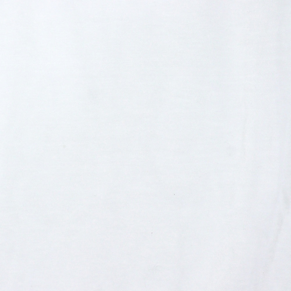 LOEWE(ロエベ) 22SS アナグラムロゴ刺繍 バイカラー クルーネック 半袖Tシャツ カットソー ホワイト/ブラック レディース S359Y22X28