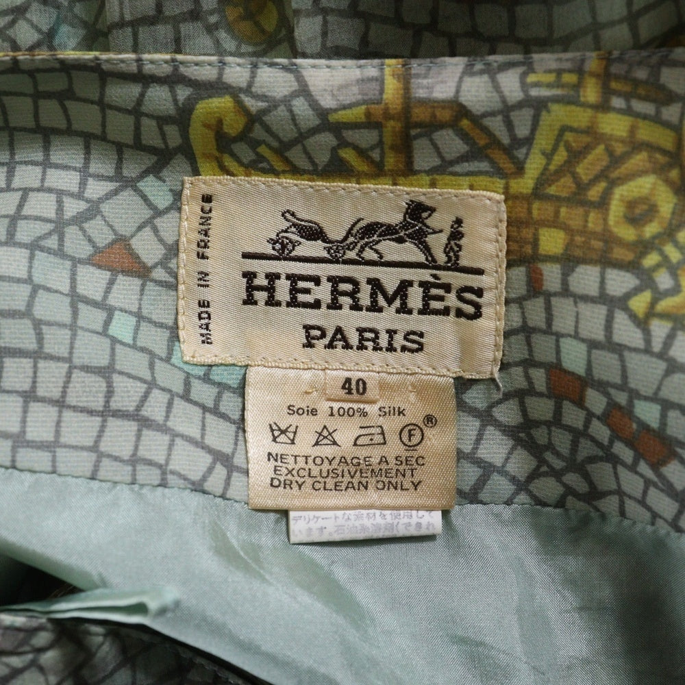 HERMES エルメス 無秩序・フィネス シルクスカート 楽天市場】エルメス