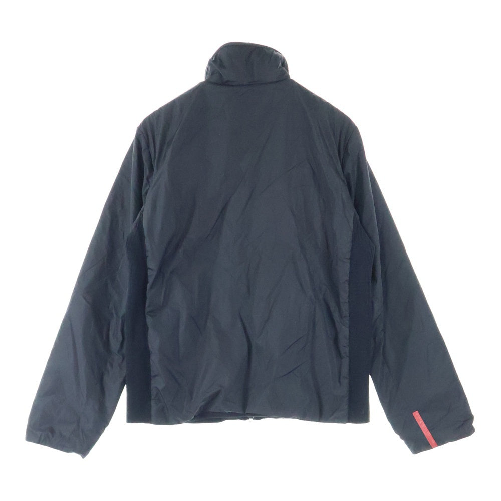 PRADA SPORT(プラダ スポーツ) ロゴ ナイロンフィールドジャケット ブルゾン ブラック RN98339 CA34767