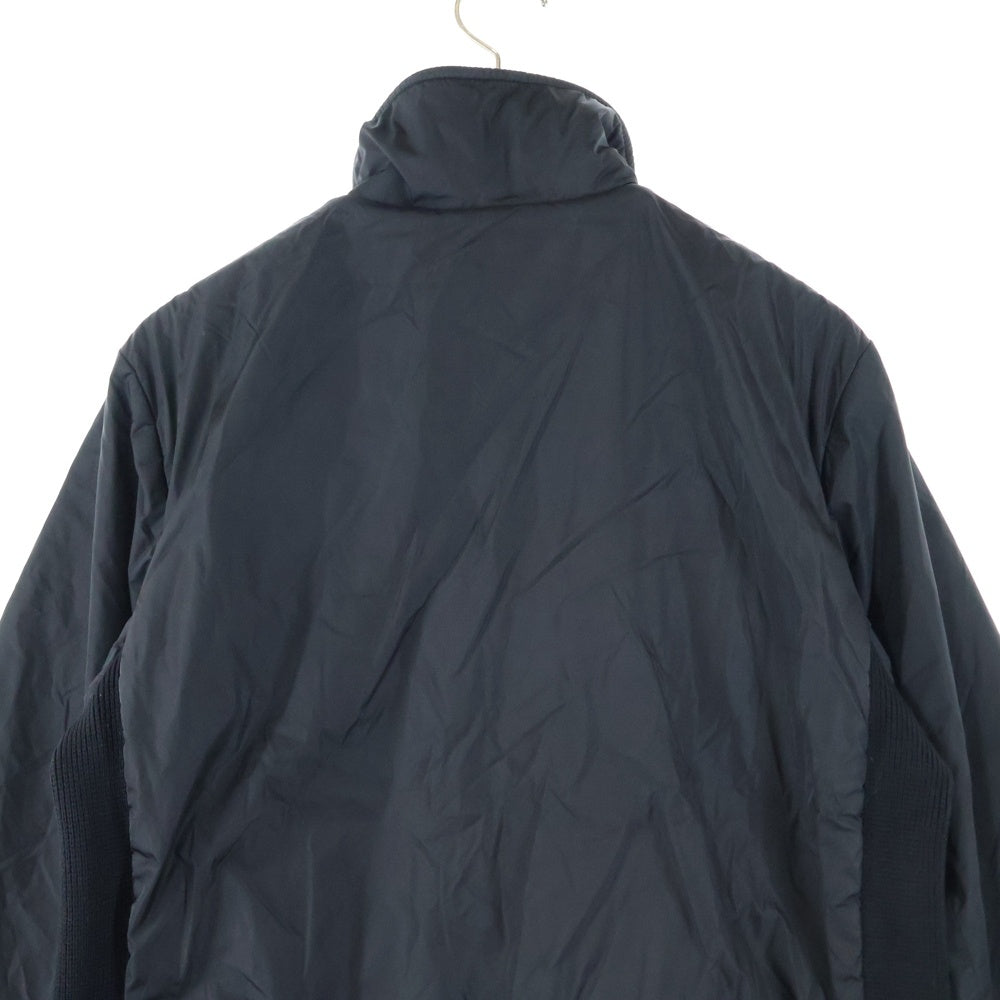 PRADA SPORT(プラダ スポーツ) ロゴ ナイロンフィールドジャケット ブルゾン ブラック RN98339 CA34767