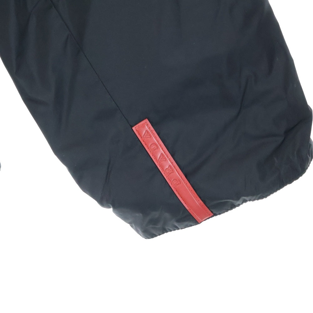 PRADA SPORT(プラダ スポーツ) ロゴ ナイロンフィールドジャケット ブルゾン ブラック RN98339 CA34767