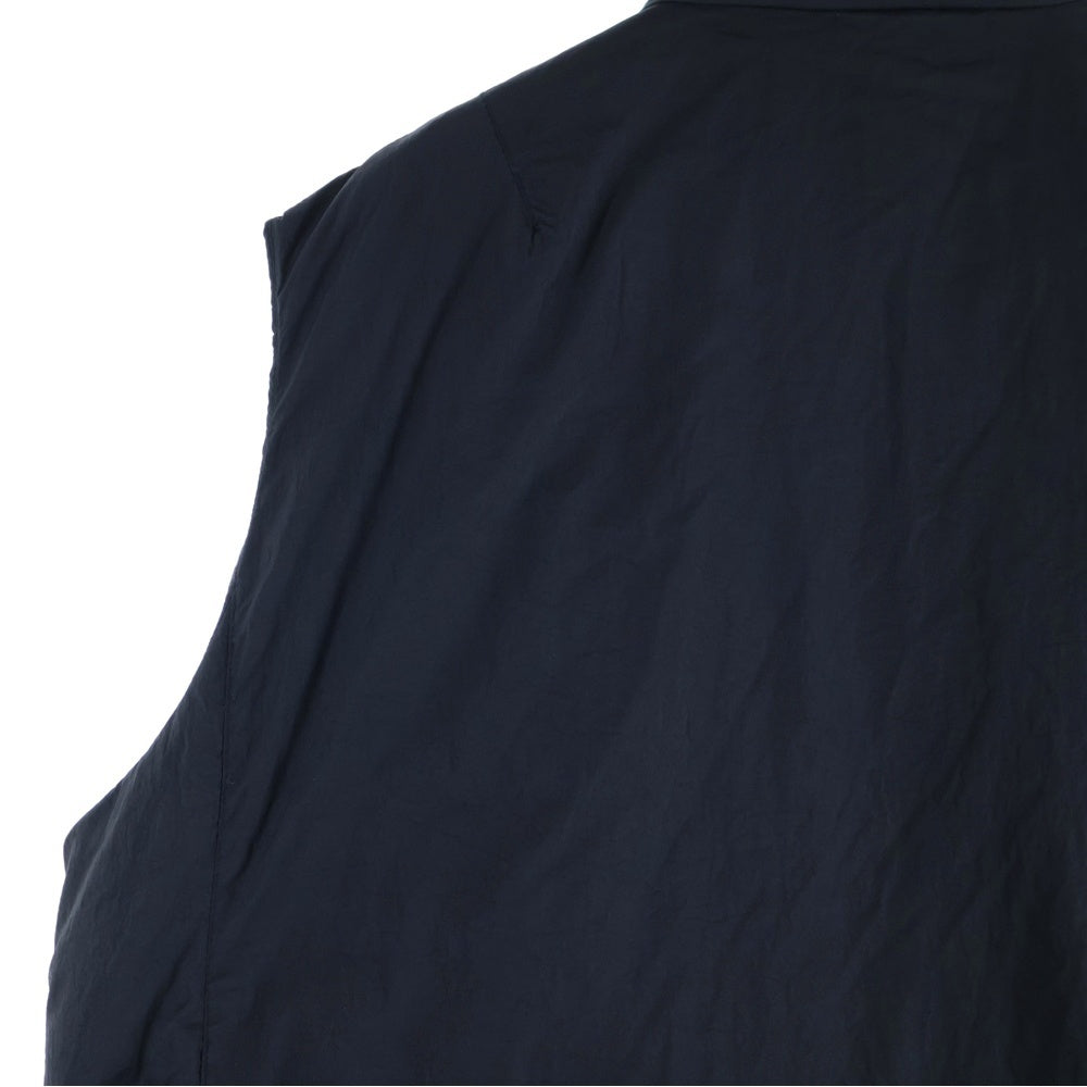 niko and(ニコアンド) ダウンベスト ブラック ナイロン