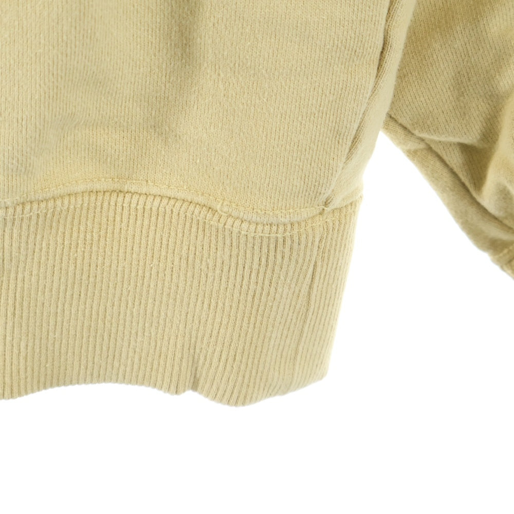 X-LARGE(エクストララージ) エンボス加工 フロントロゴスウェット 長袖トレーナー ベージュ