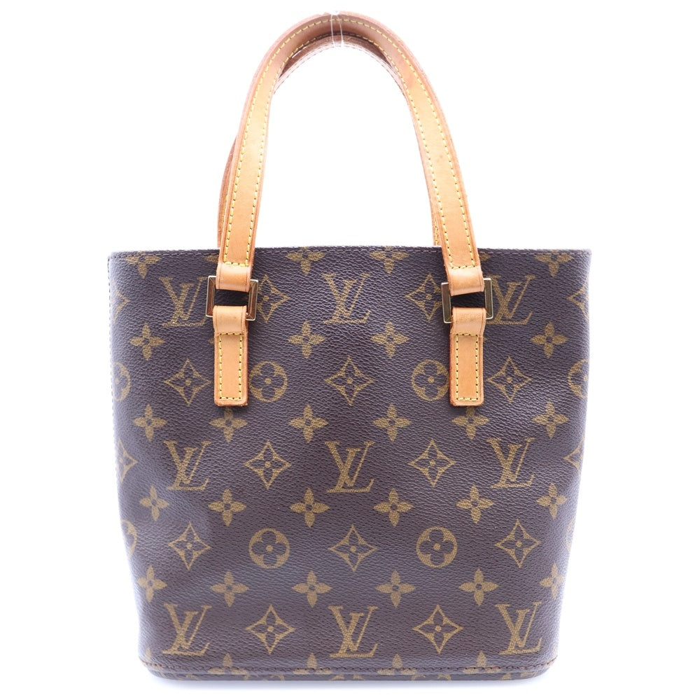 LOUIS VUITTON(ルイヴィトン) モノグラム ヴァヴァンPM トートバッグ ハンドバッグ ブラウン ゴールド金具 レザー×PVC M51172