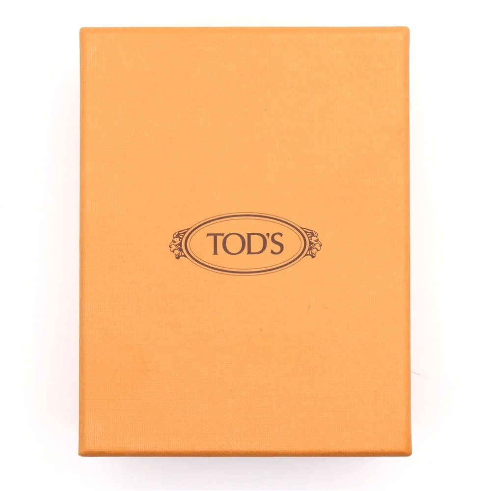 TOD'S(トッズ) Tタイムレス 三つ折り財布 ウォレット ブラック レザー