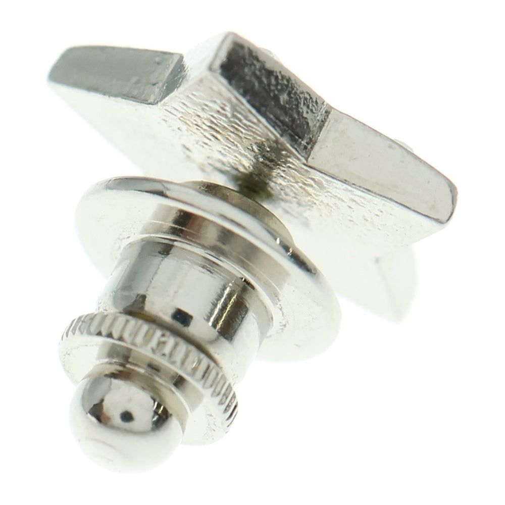 NO BRAND(ノーブランド) スターモチーフ タイピン シルバー ピンバッジ